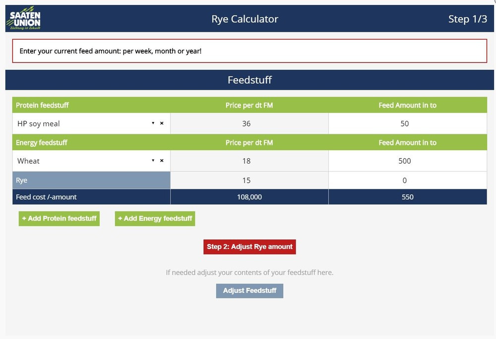Rye Calculator 1